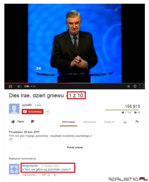 A gdzie pozostałe części?