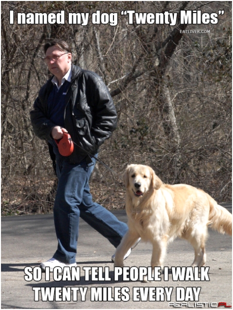 Mój pies nazywa się 12 mil