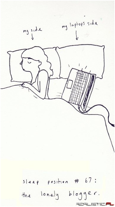 Moja pozycja do spania