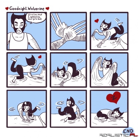 Wolverine idzie spać