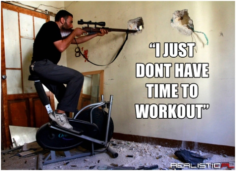 Brak czasu na ćwiczenia