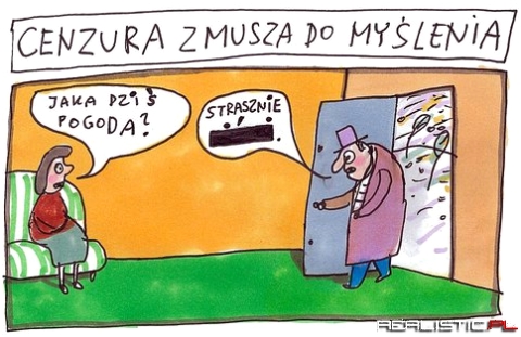 Cenzura zmusza...