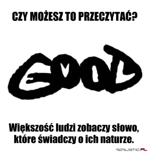 Co zobaczyłeś?