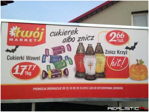Cukierek albo znicz