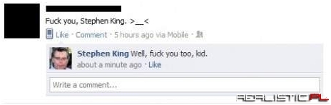 Dziecko vs stephen king