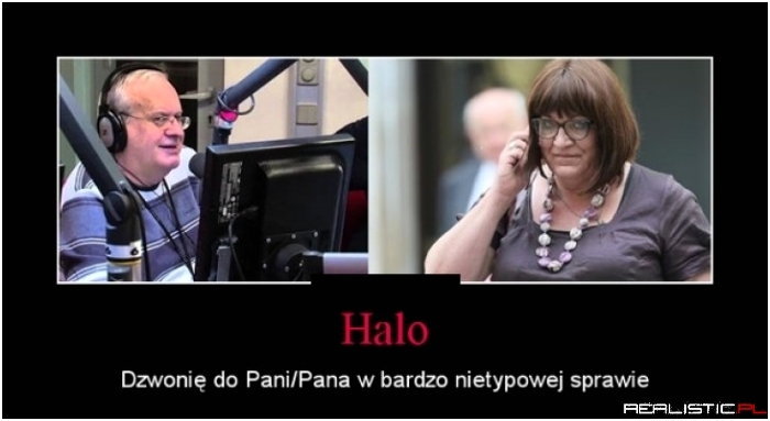 Dzonię do Pani/Pana