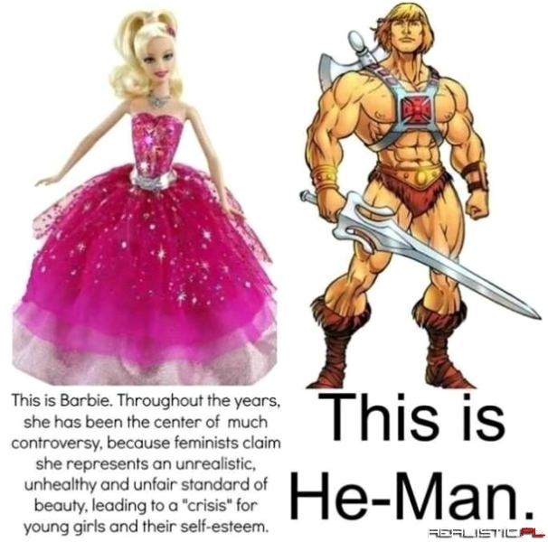 Feministki vs He-man