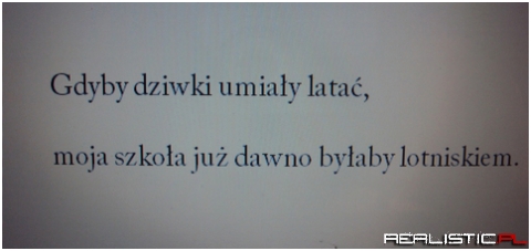 Gdyby dziwki umiały latać