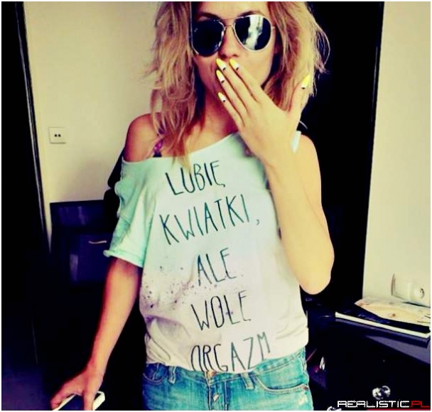 Lubię kwiatki ale wole orgazm :)