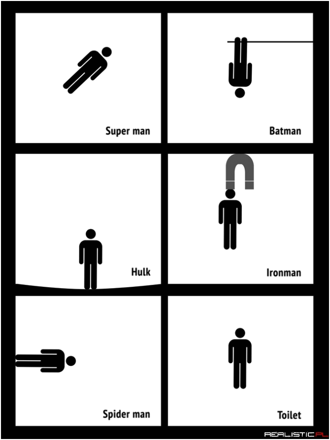 Minimalistyczni superbohaterowie