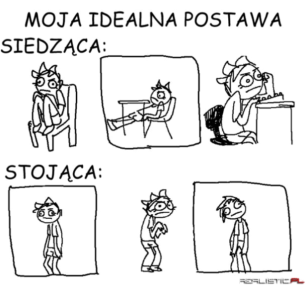 Moja idealna postawa