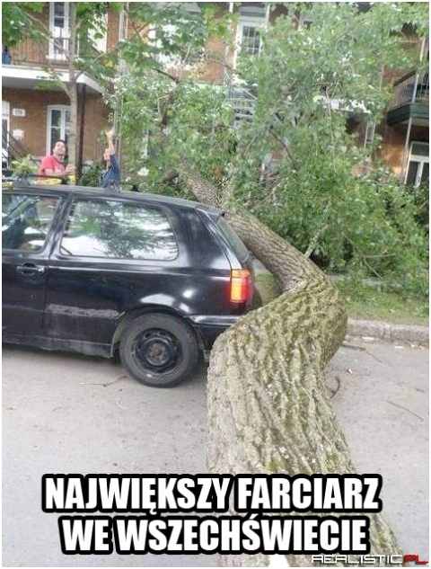 Największy farciarz