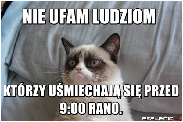 Nie ufam ludziom