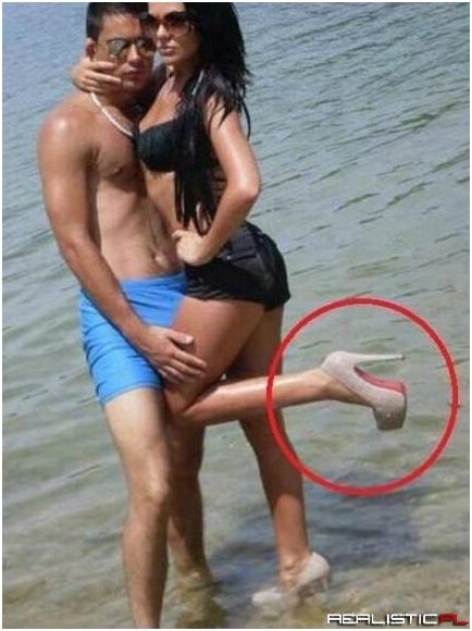 Nie zdejmuje szpilek