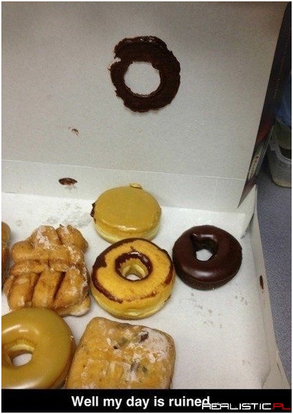 Pączek z czekoladą