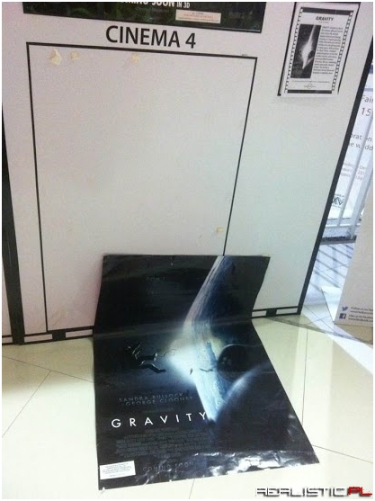 Plakat filmu Grawitacja