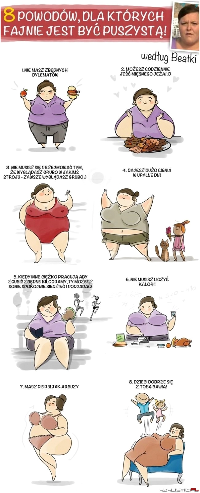 Powody dla których warto być grubą
