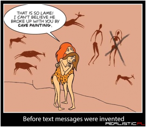 Przed wymyśleniem smsów