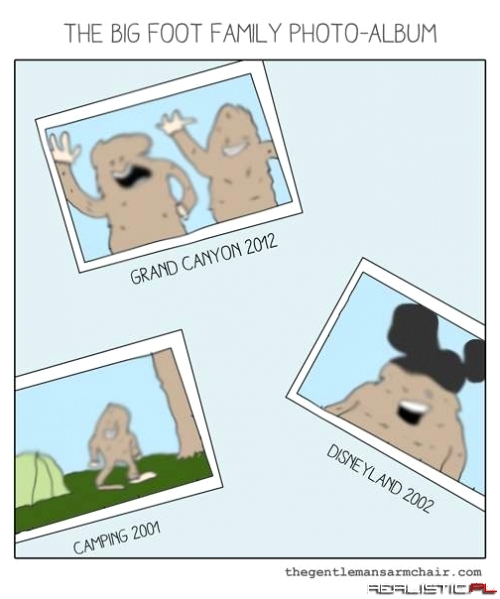 Rodzinne zdjęcia betona