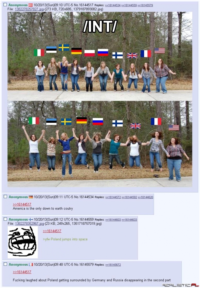 Śmieją sie z Polski a jak śmieje się ze grubej