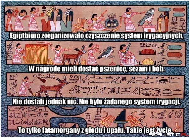 Staroegipskie dowcipy o łotewskich chłopach