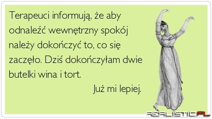 Terapeuci informują