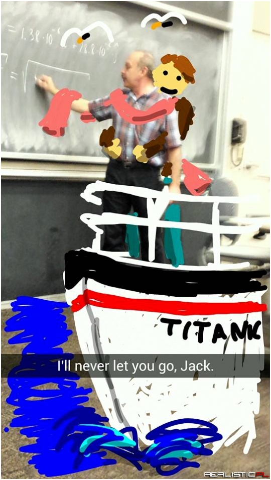 Titanic na studiach