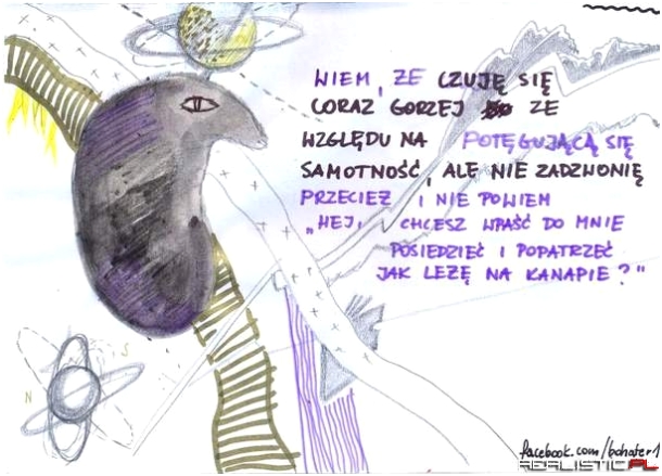 A chcesz przyjść i popatrzeć jak leżę na kanapie?