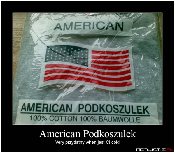 American Podkoszulek