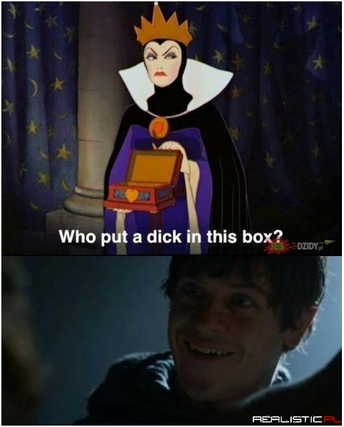 Dick into a box