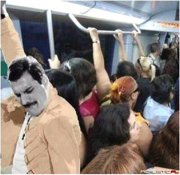 Freddie w metrze
