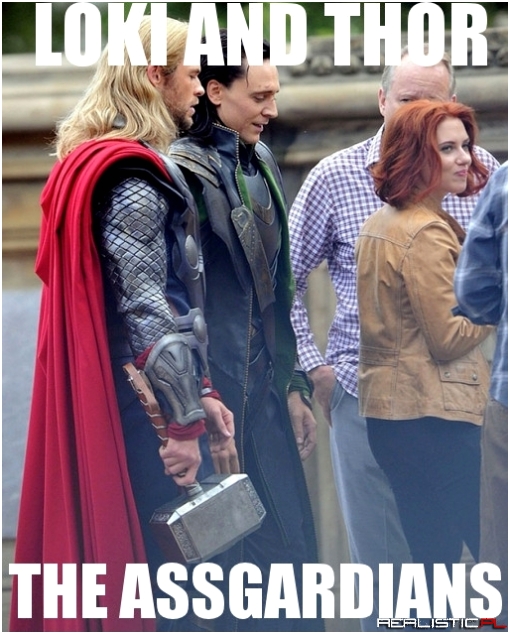 Loki and thor. assgardians