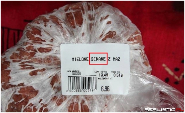 Mięsko pyszne, sikane