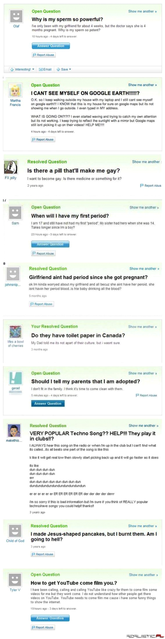 Najdziwniejsze pytania