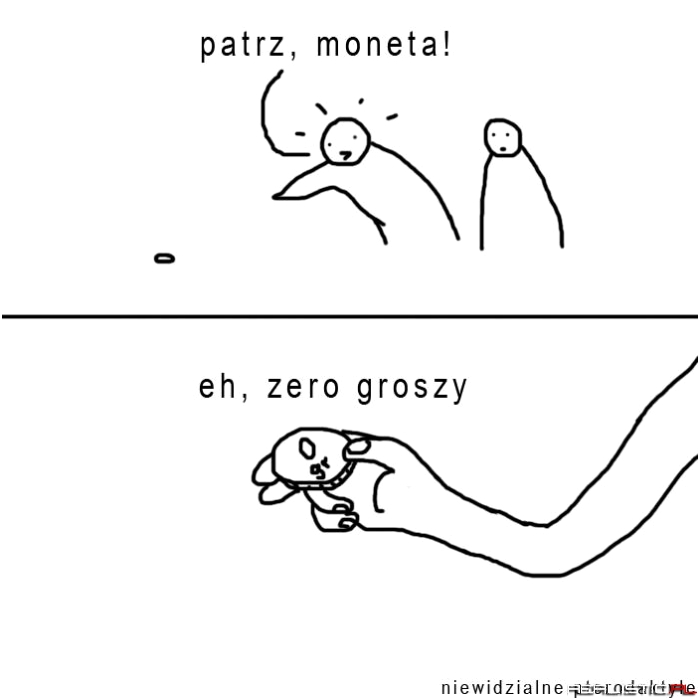 Patrz, moneta