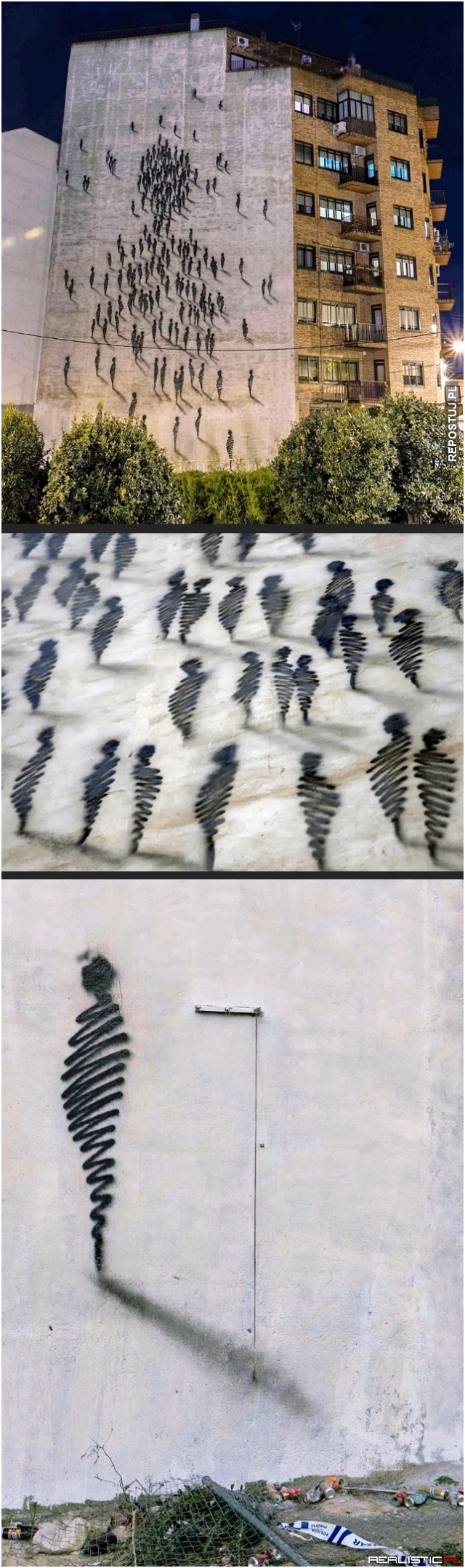 Psychodeliczny street art, Madryt