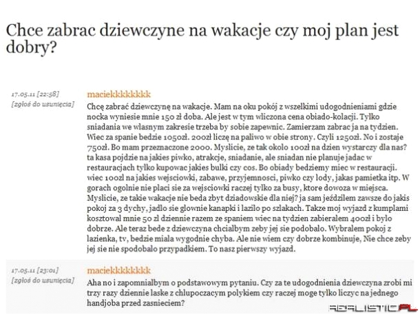 Romantyzm umarł w 2011