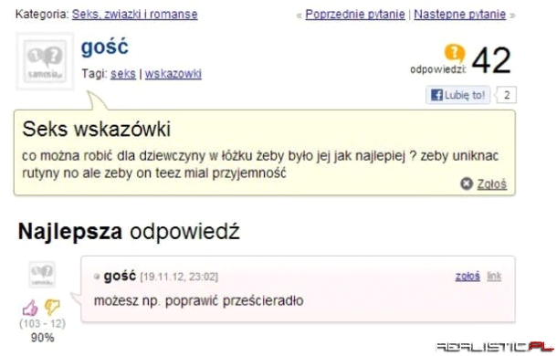 Seks wskazówki