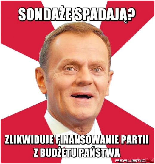 Sondaże spadają?