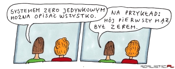 System zero jedynkowy