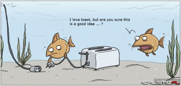 Ze mną tosta nie zjesz?