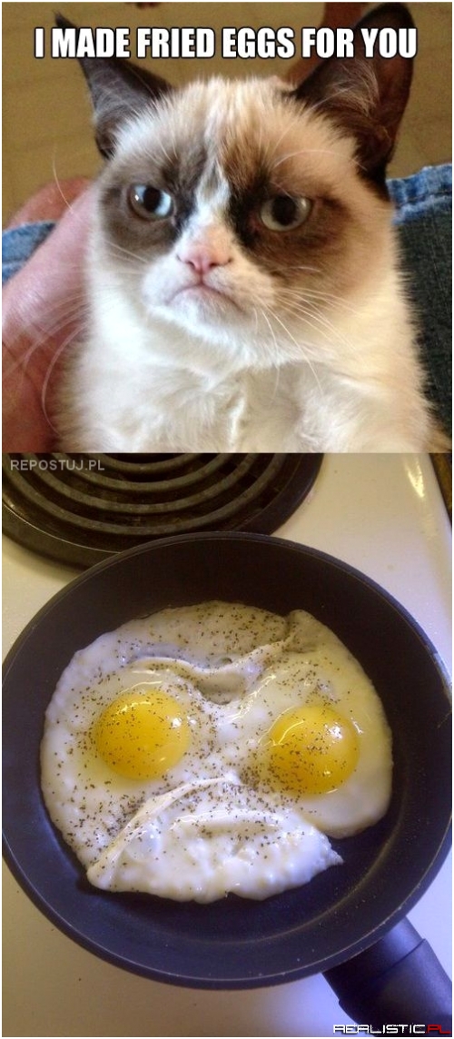 Zrobiłem Ci jajko sadzone