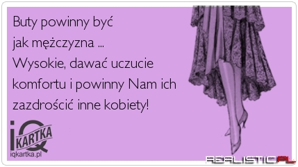 Buty powinny być jak mężczyzna