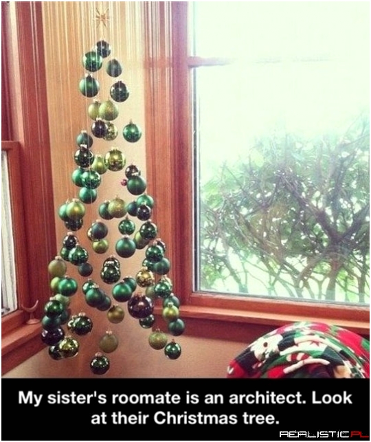 Choinka pani architekt