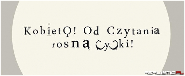 Już nie wspominając, że dziewczyna z książką wygląda świetnie. :)