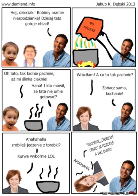 KOCHANIE, ZROBIŁEM OBIAD