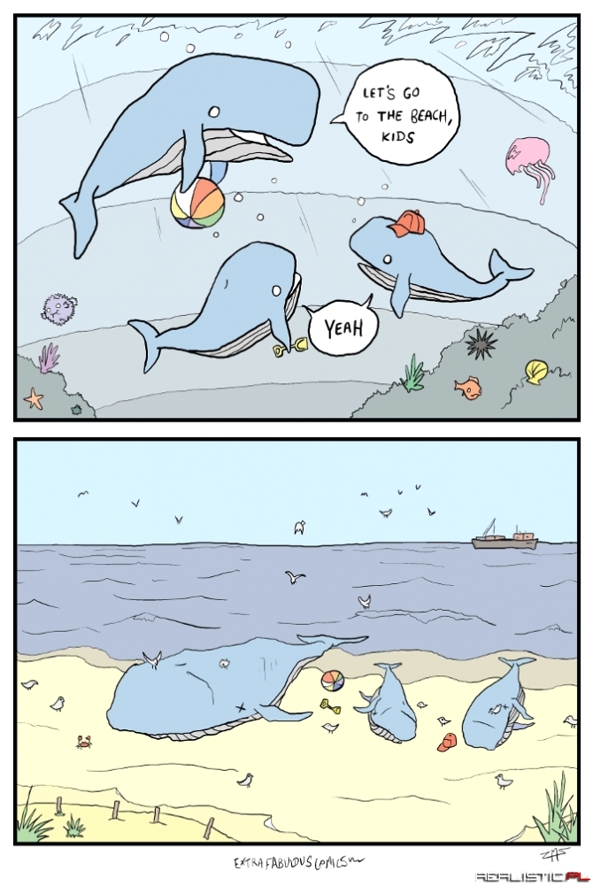 Komiks o wielorybach