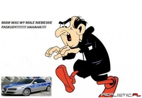 Mam was wy małe niebieskie paskudy!