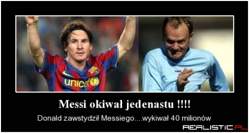 Messi okiwal jedenastu...
