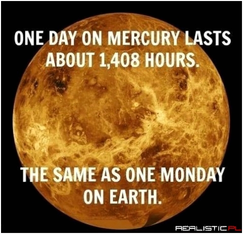 Mondays on Mercury